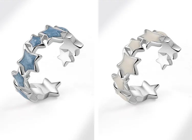 خاتم النجمة  | Y2K Star Ring