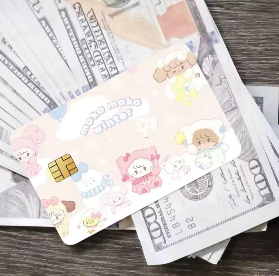 لاصق لبطاقة البنكية هيلو كيتي | Hello kitty