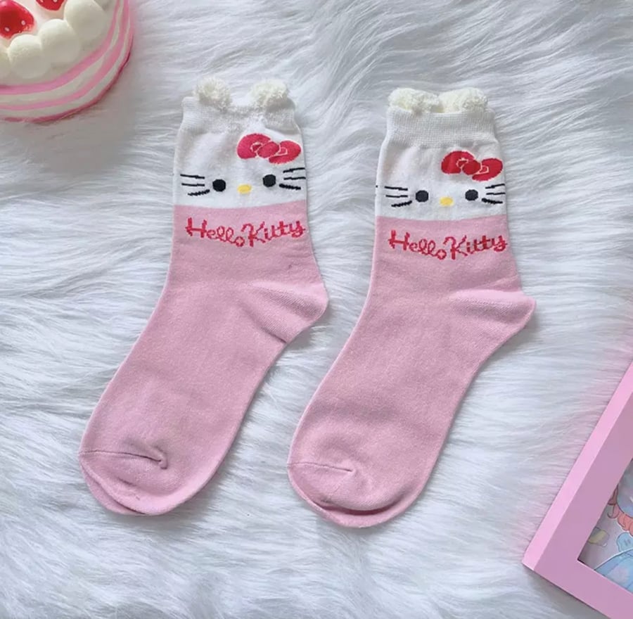 جورب هيلو كيتي | Hello kitty