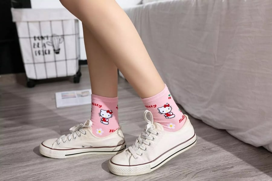 جورب هيلو كيتي | Hello kitty