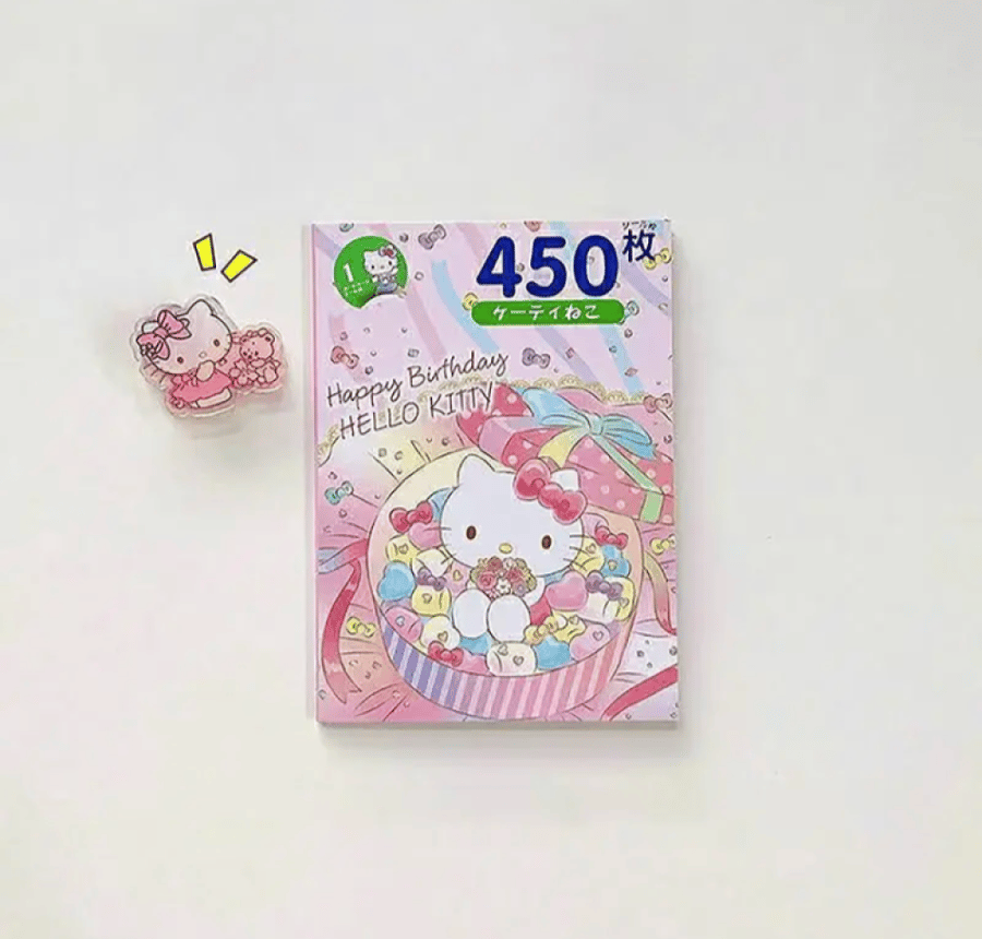 دفتر ملصقات سانريو | book Sanrio Stickers