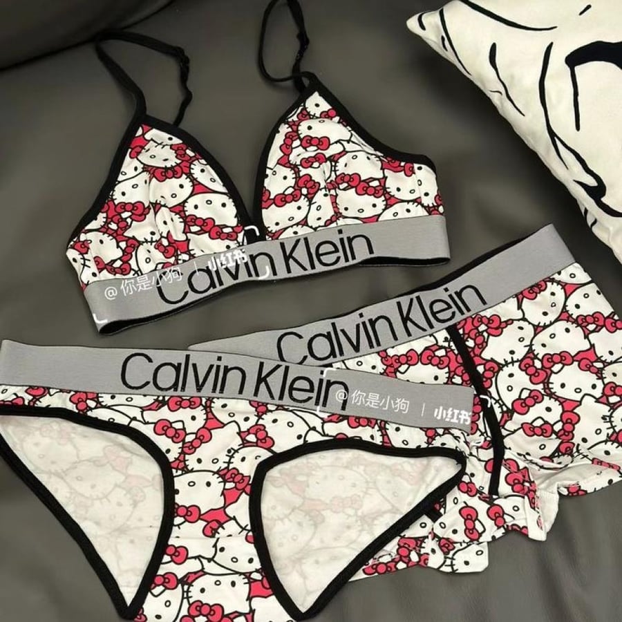 بكيني هيلو كيتي كالفن كلاين | calvin klein& hello kitty