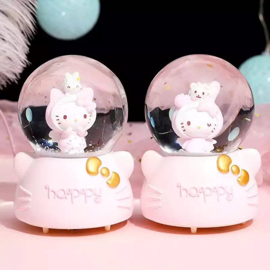 صندوق موسيقى ثلجي هيلو كاتي | Hello kitty