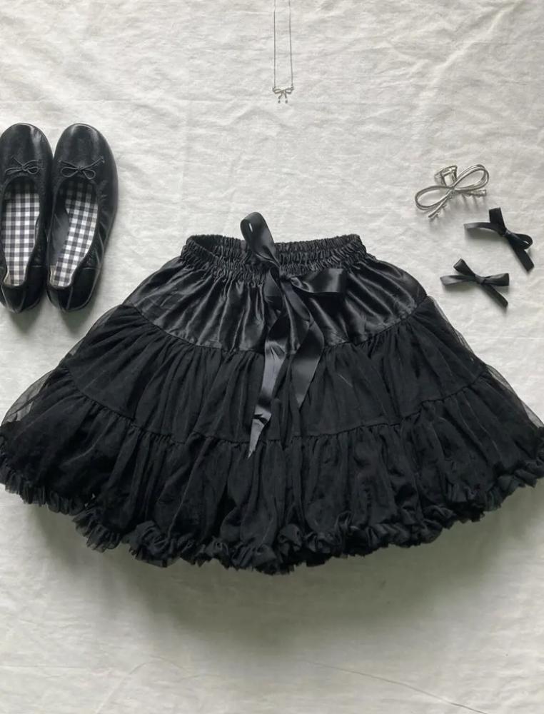 توب Y2k Top & skirt l