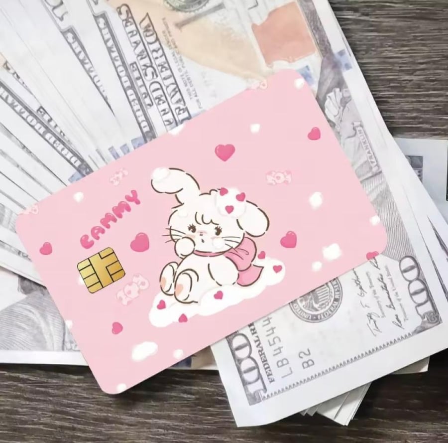 لاصق لبطاقة البنكية هيلو كيتي | Hello kitty
