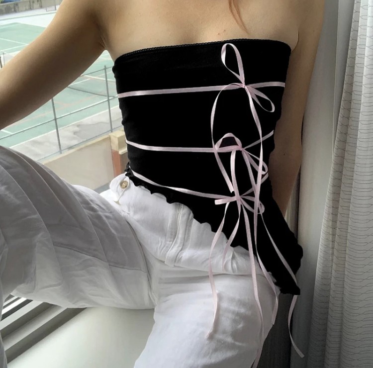 توب Y2k Crop Top l