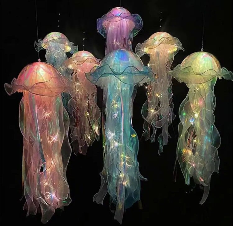 مصباح قنديل البحر| Jellyfish Lamp