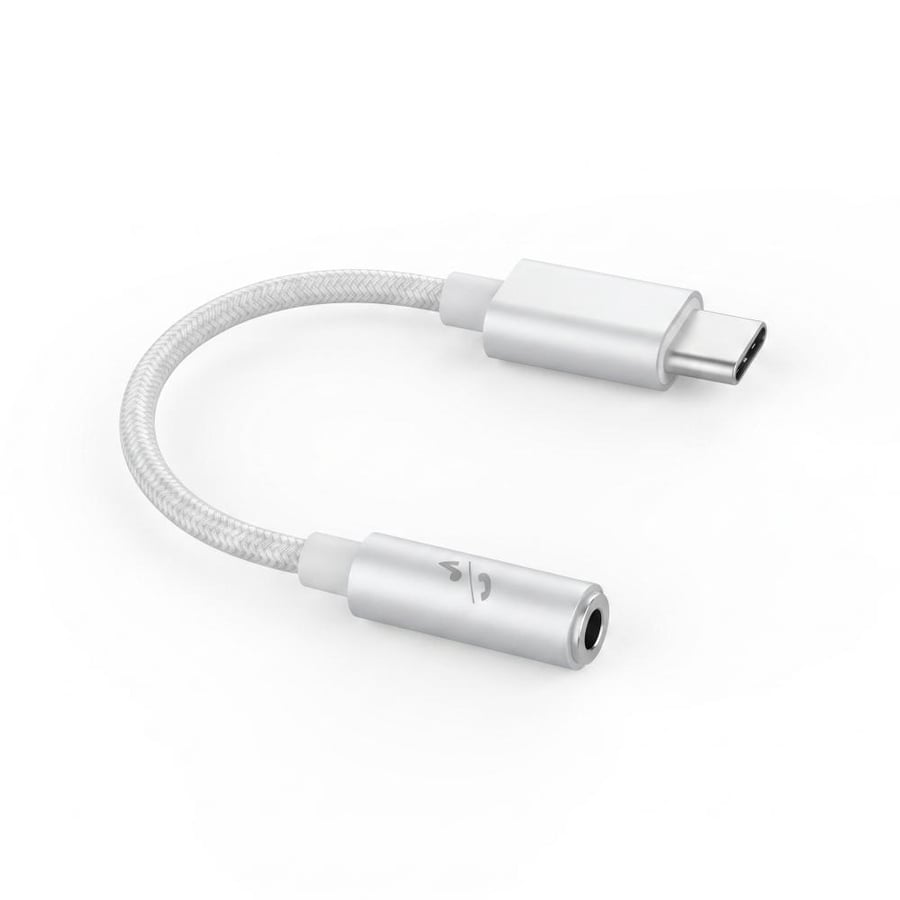 محول وادابتر بروميت من تايب سي الى AUX – وصلة سماعات 3.5mm (Promate Type-C to AUX 3.5mm Adapter)
