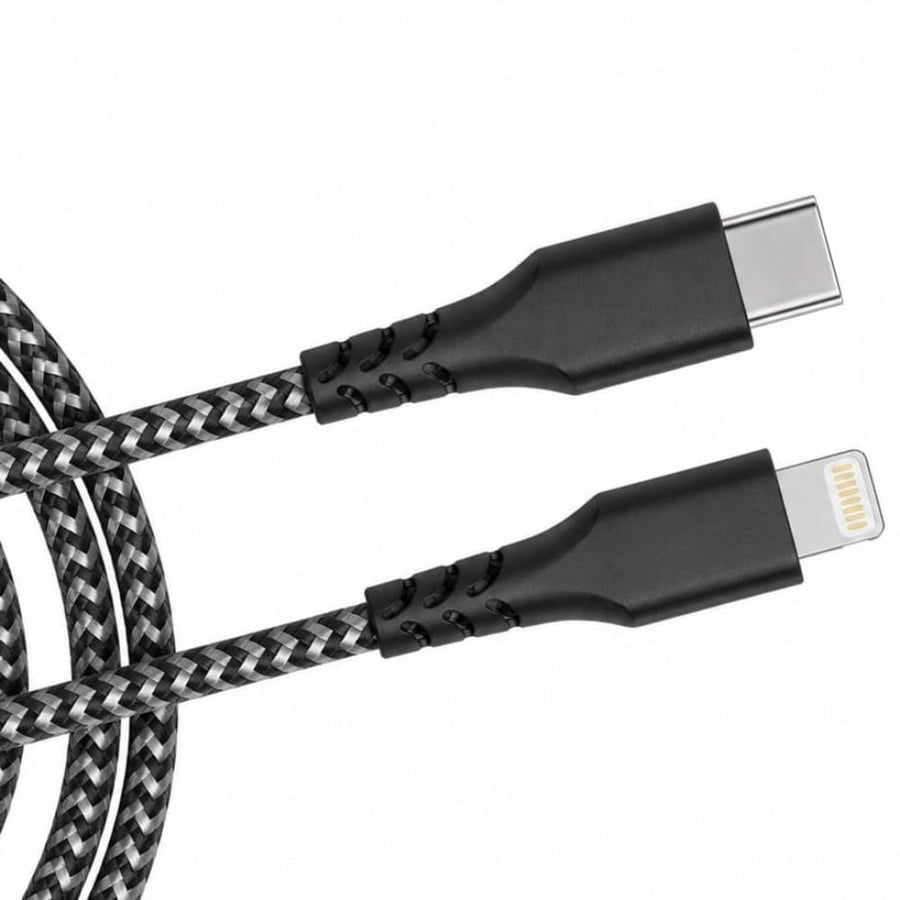 كيبل بيانات شحن سريع تايب سي إلى لايتنينج FB-PD بقوة 27 واط من ووباو (Wopow FB-PD Type-C to Lightning Data Cable 27W)
