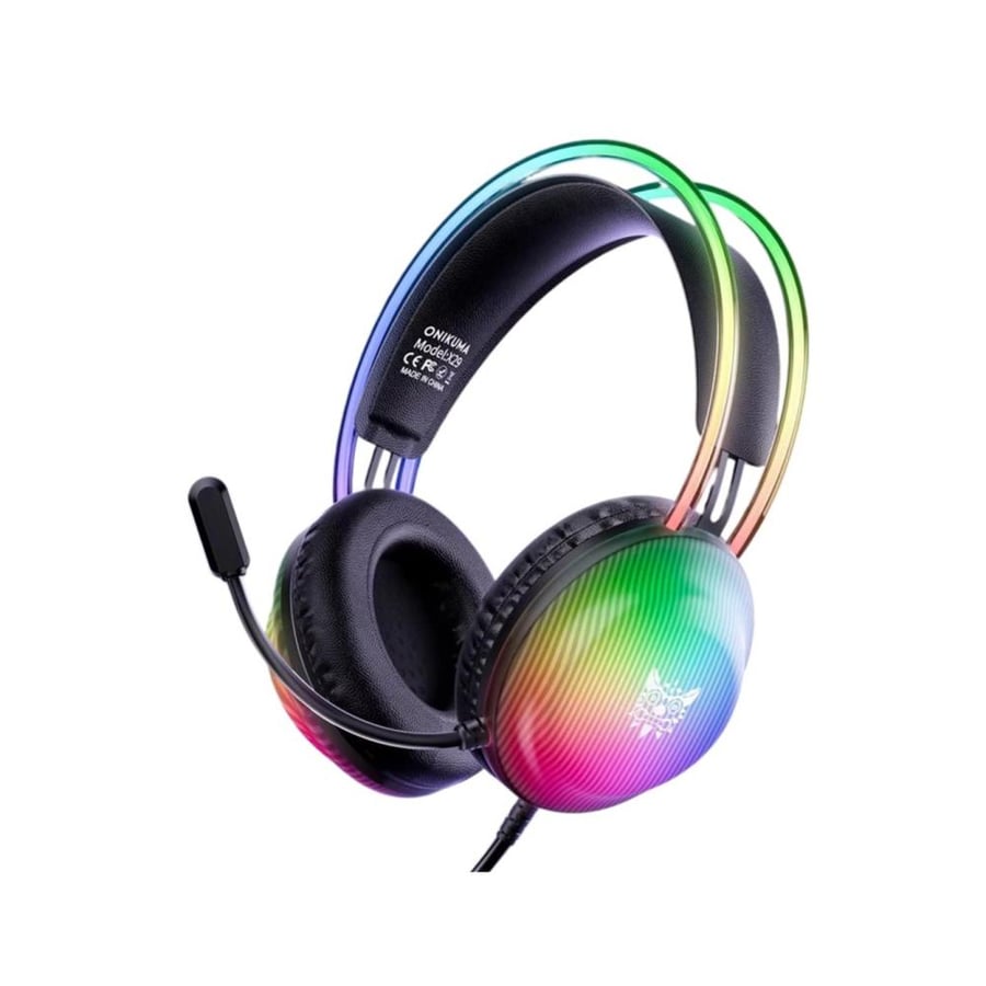 سماعة ألعاب أونيكوما RGB سلكية (ONIKUMA RGB Gaming Headset)
