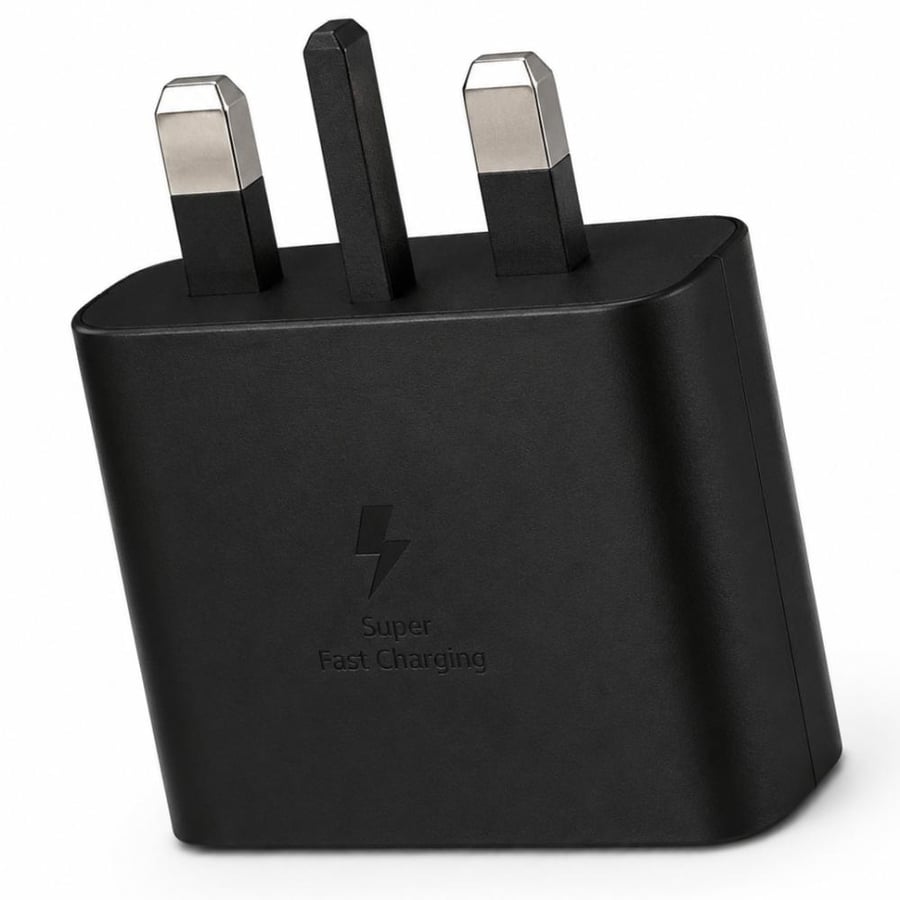 شاحن جداري سريع 25 واط مع خاصية الاستعداد المنخفض من سامسونج (Samsung 25W Power Adapter Low Standby)