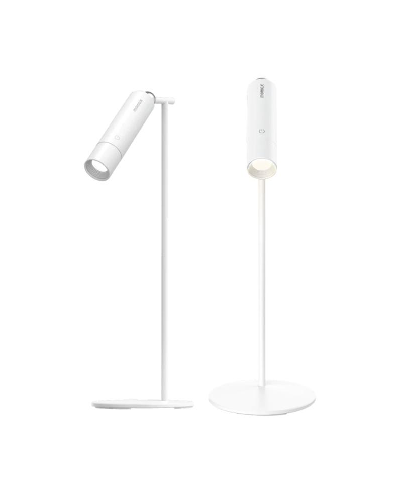 مصباح إضاءة مكتبية ذكي ومحمول مع حامل من موماكس (Momax SnapLux Portable LED Lamp QL12)
