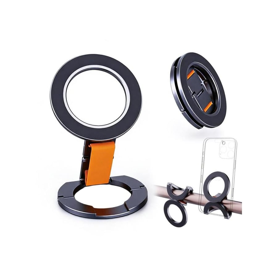 مسكة وحامل جوال مغناطيسي متعدد الزوايا موديل Y4944 من يوفو (YUFO Y4944 Magnetic Phone Grip & Stand)