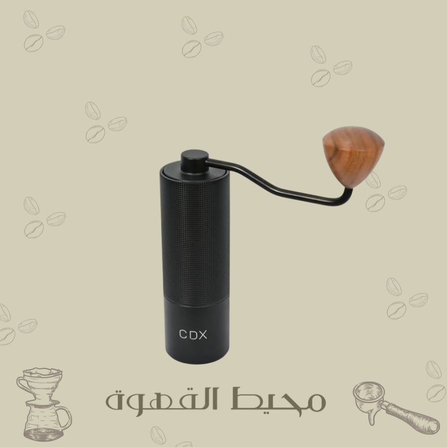 طاحونة كوديكس D6 أسود