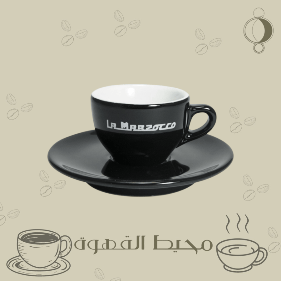 كوب إسبريسو استرادا أسود من لامارزوكو