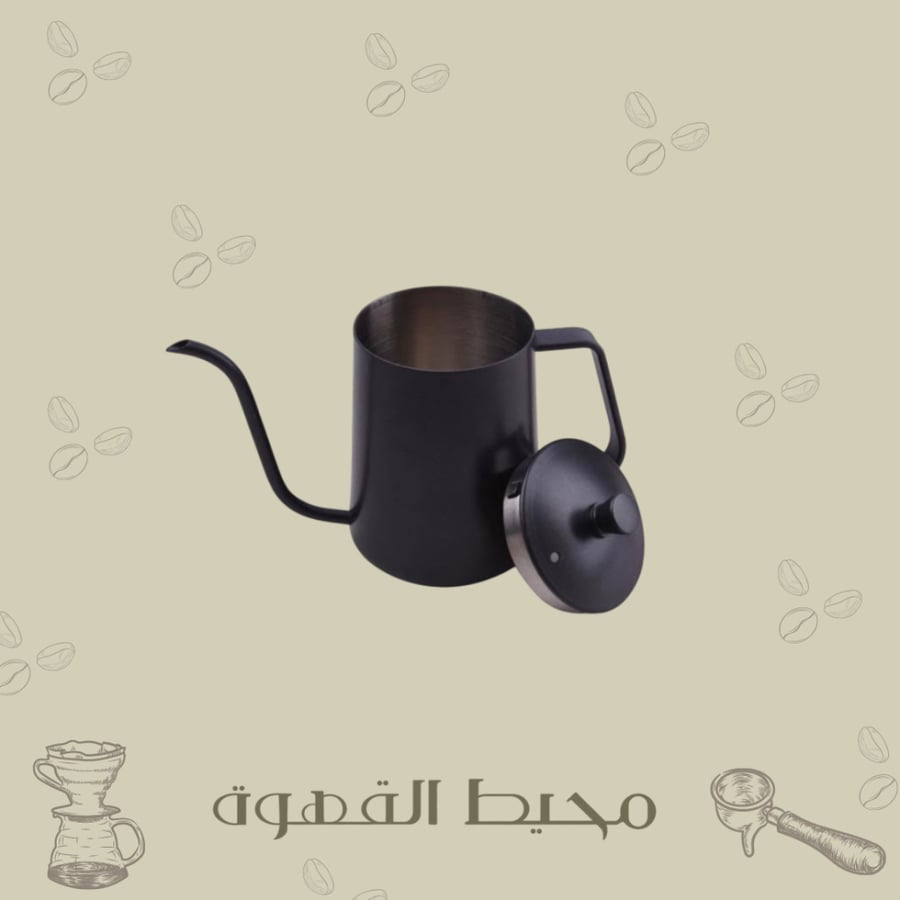 ابريق تقطير اسود 600 مل