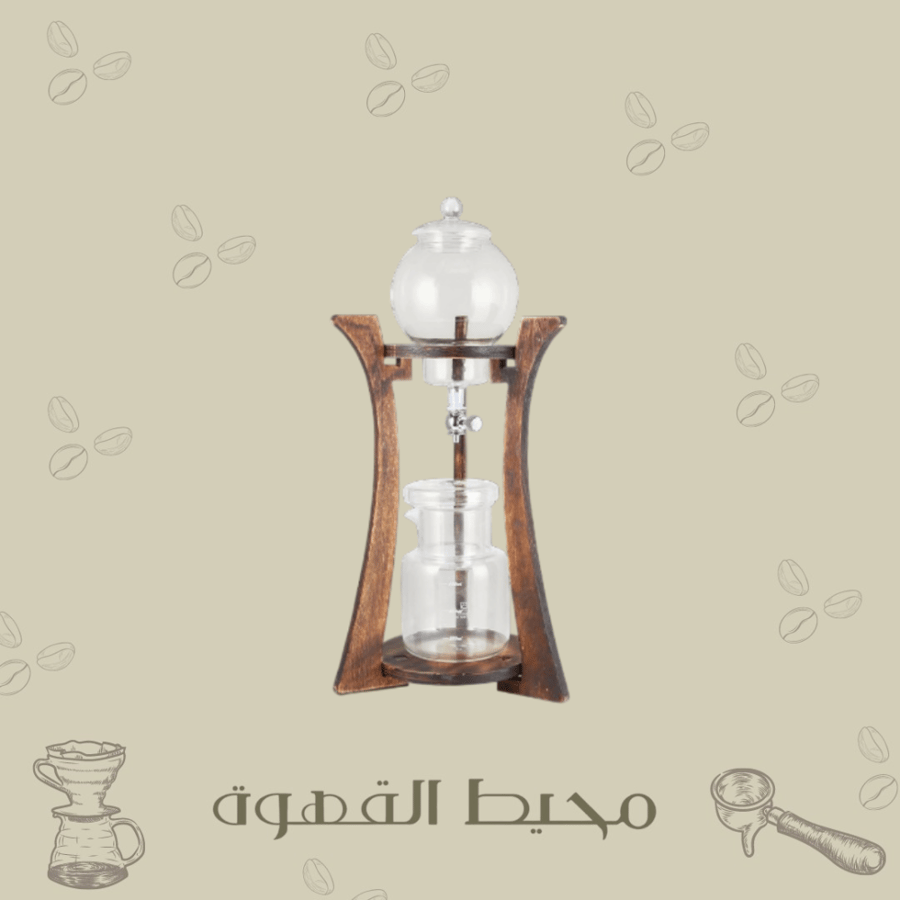 برج التقطير 600مل خشبي