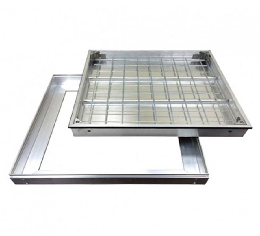 غطاء غرفة تفتيش المنيوم مقاس 60x60