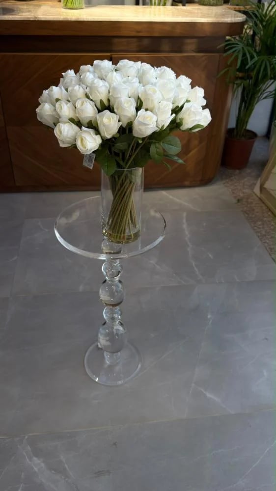فازة ورد منسقة كبير