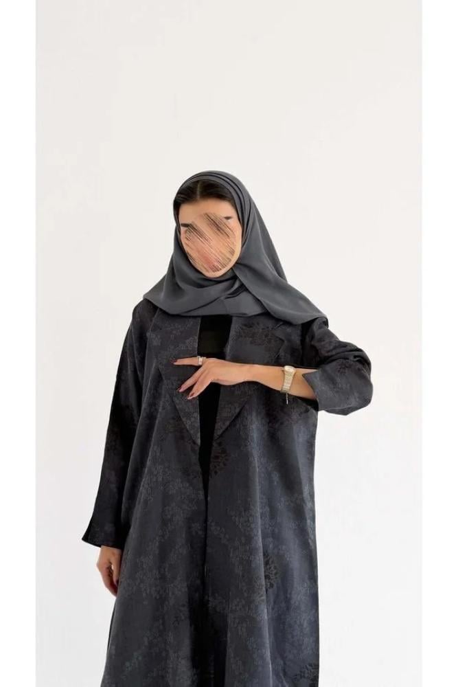 عباية لنن مطرزة