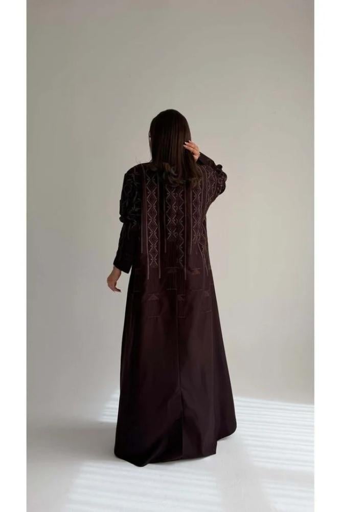عباية بني بتطريز