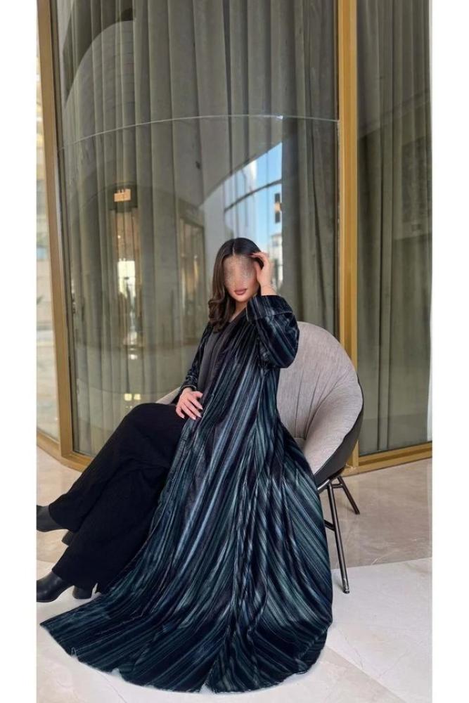 عباية مخمل طباعة