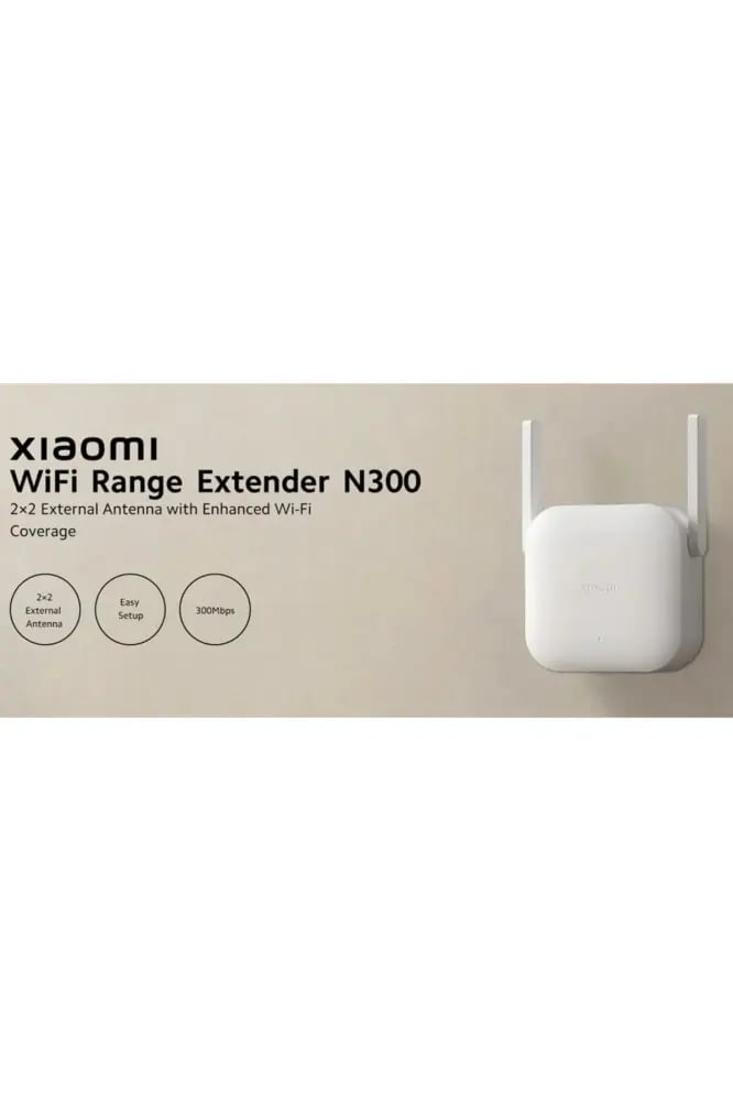 موسع نطاق واي فاي Xiaomi N300 بسرعة 300 ميجابت