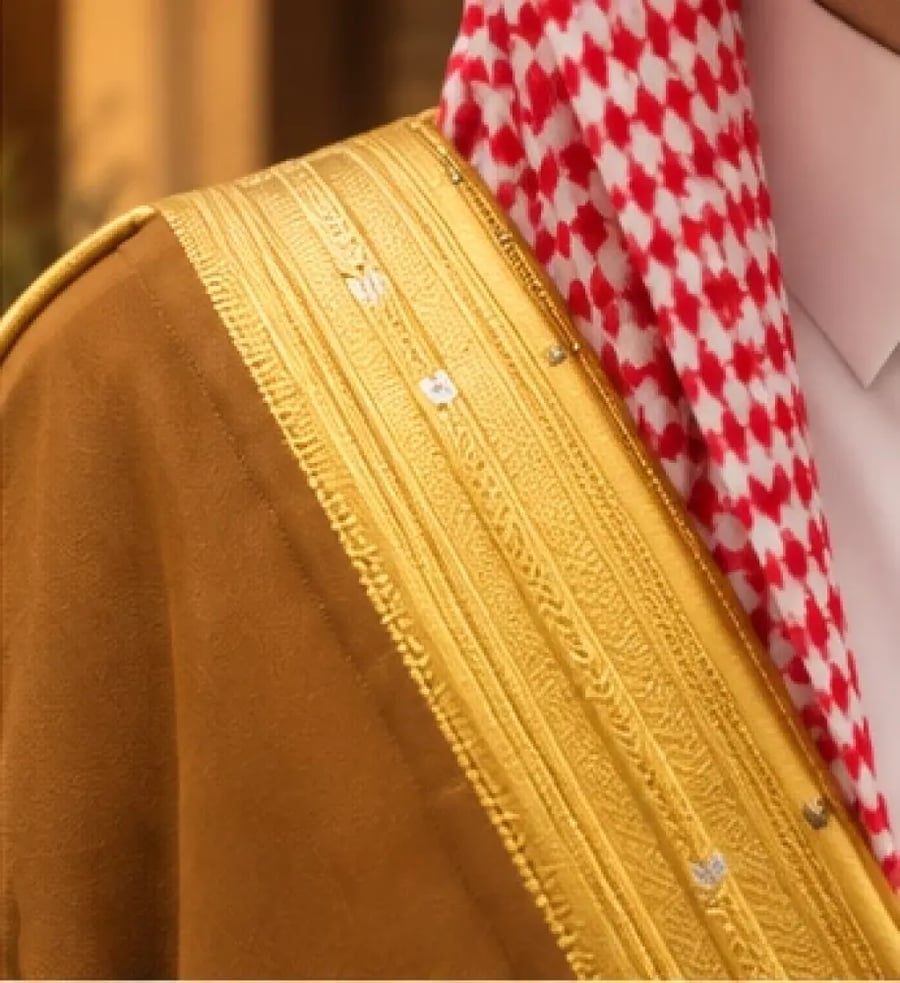 زري البشت عند الكتف
