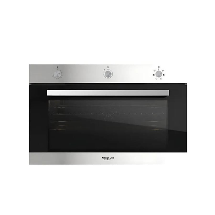 فرن kitchen line كهرباء بلت ان  90 سم 6 وظائف  ستيل
