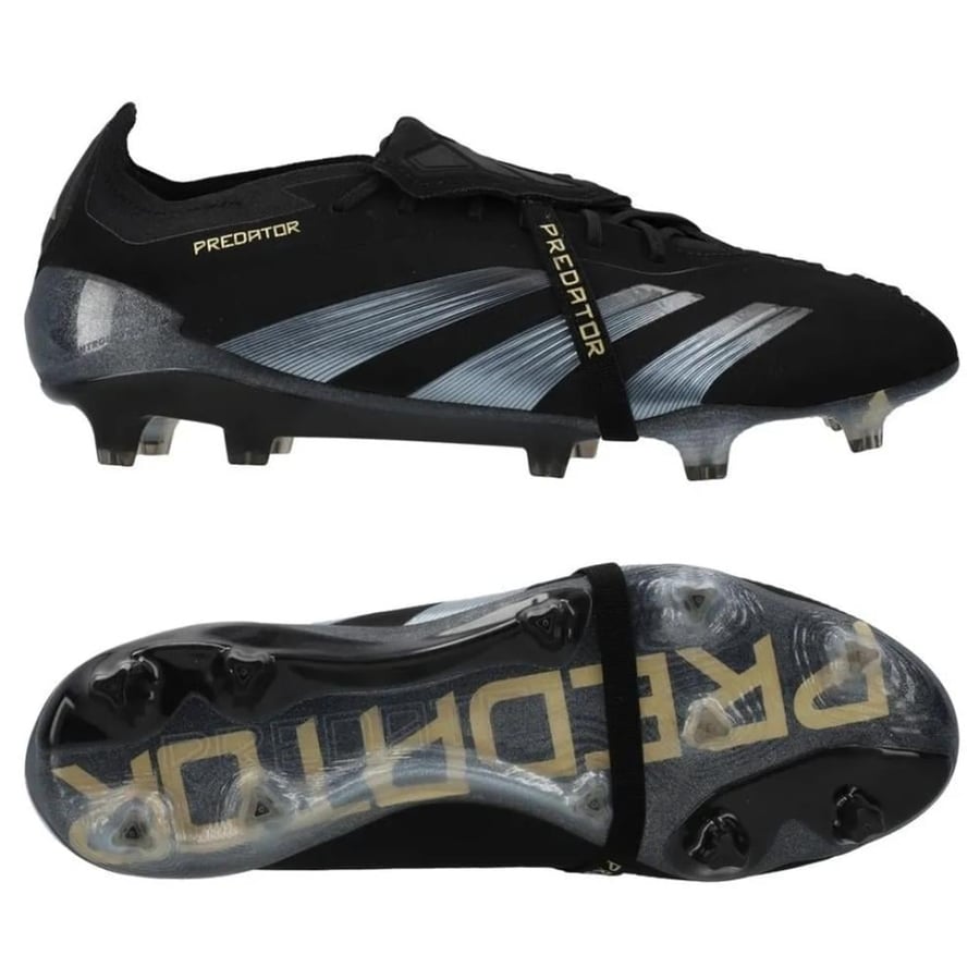 PREDATOR ELITE FOLD-OVER TONGUE FG DARK SPARK