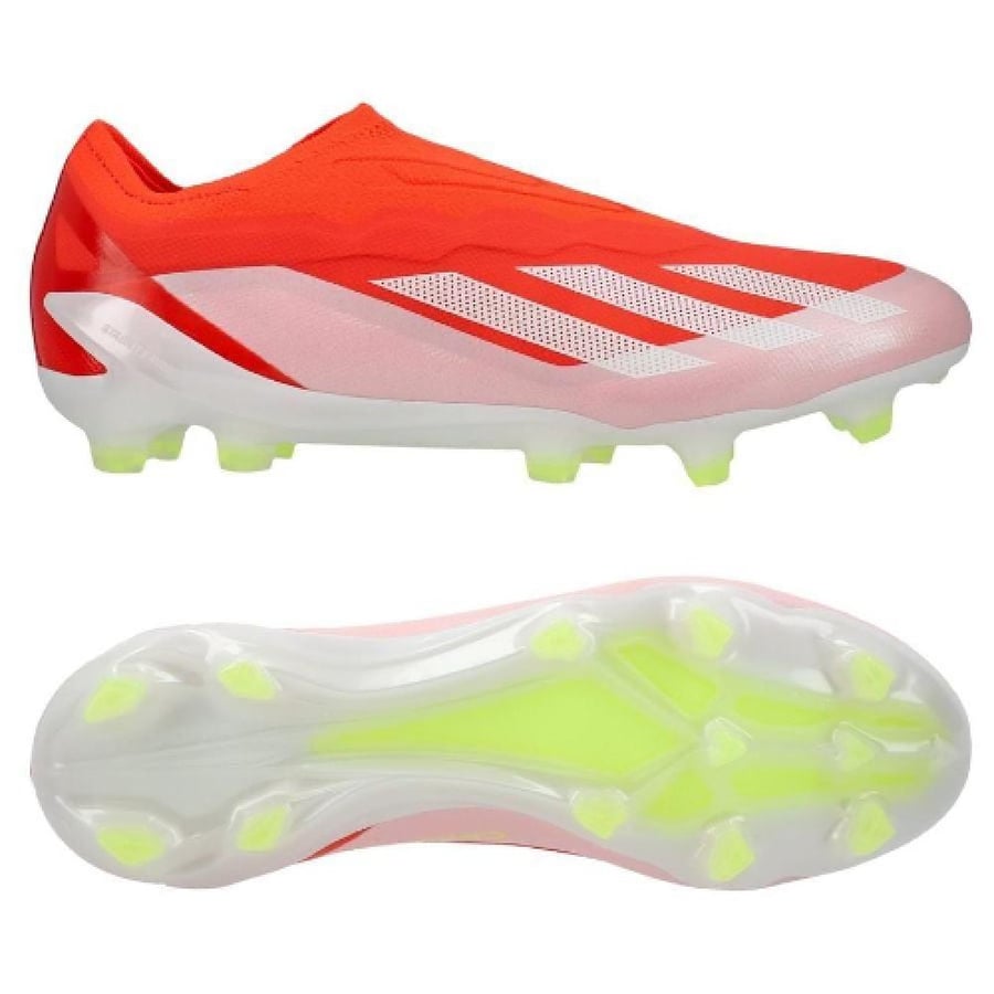ADIDAS X CRAZYFAST ELITE LACELESS FG ENERGY CITRUS - SOLAR RED