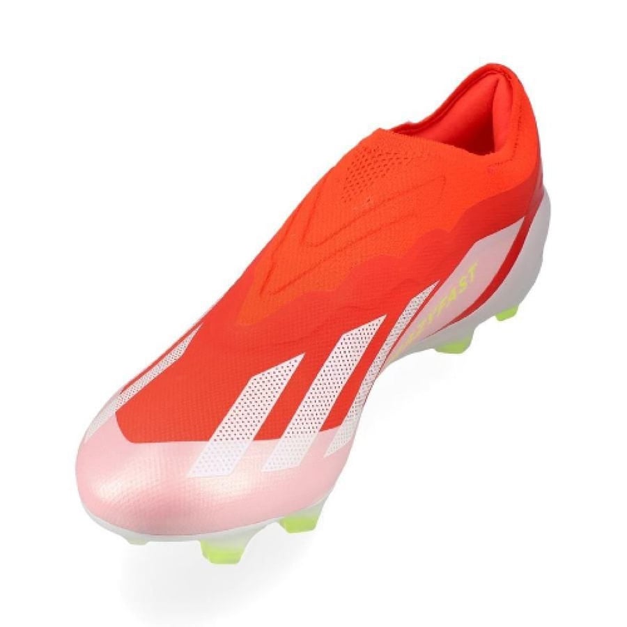 ADIDAS X CRAZYFAST ELITE LACELESS FG ENERGY CITRUS - SOLAR RED