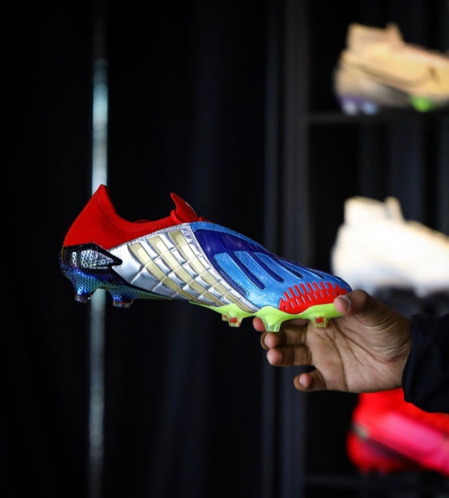 adidas Predator Archive FG - Core Black/Footwear White/Red LIMITED EDITION