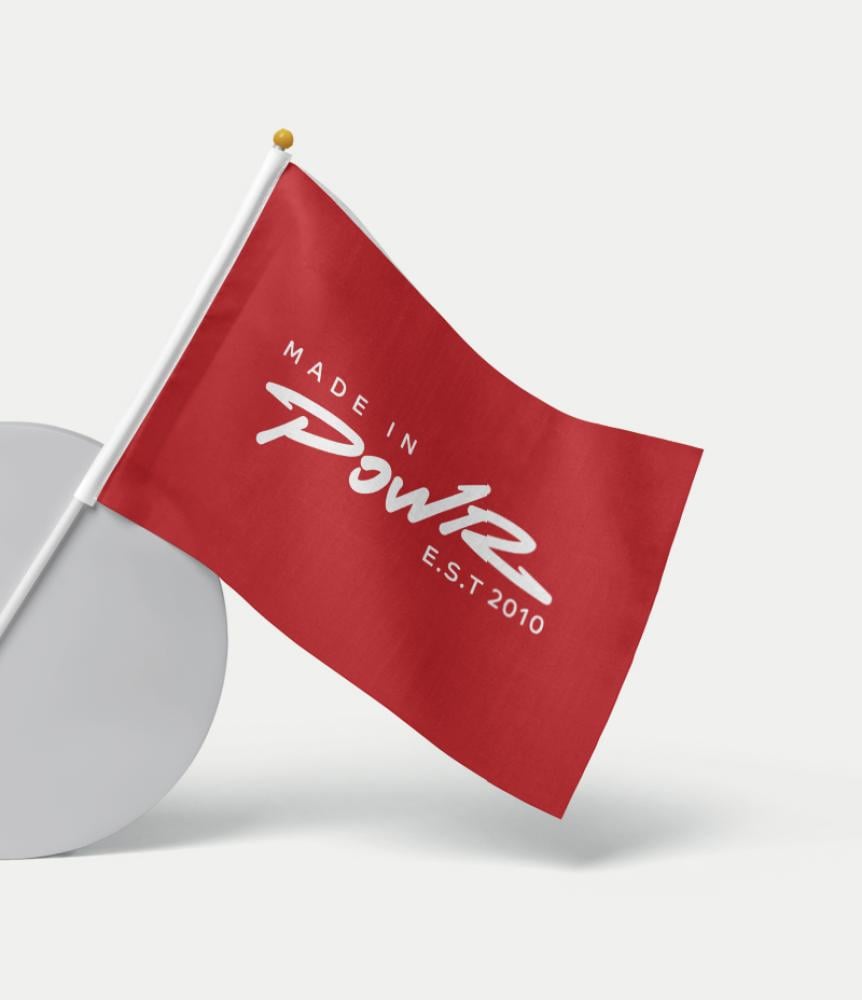 علم Made in POWR