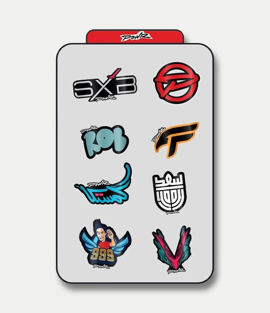 POWR Logos stickers