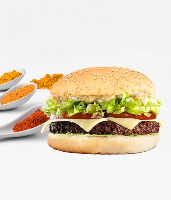 Beef Burger with Spices