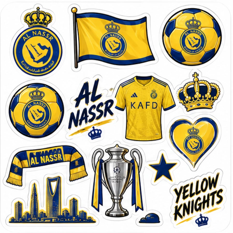 بوكس 3 من تيشيرتات نادي النصر