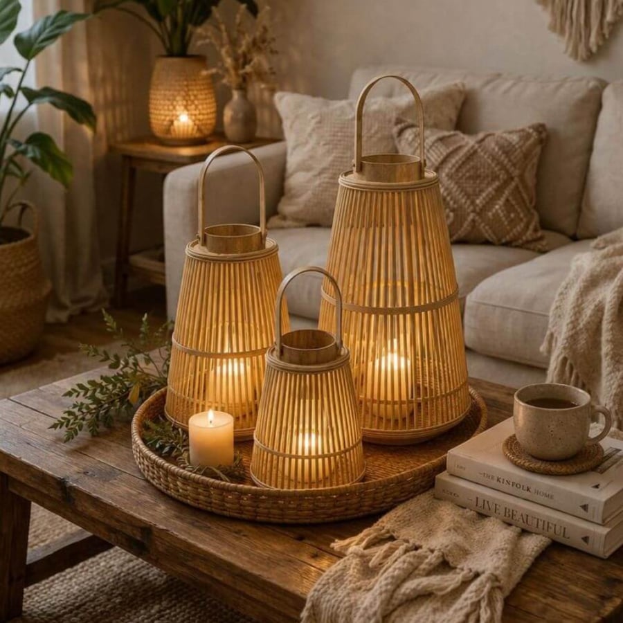 Bamboo lantern LAILAK