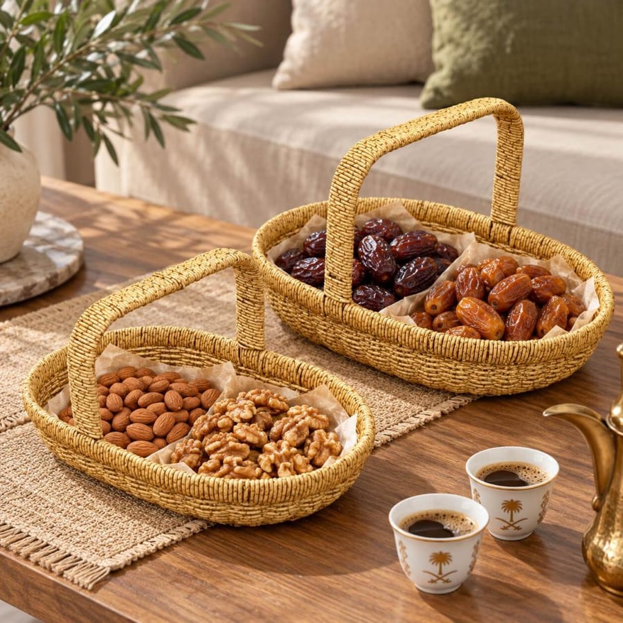 سلال خوص صناعي