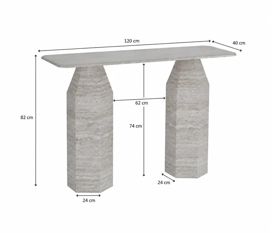 كنسول رخام 120*40 CS-03 L.GREY*عروض