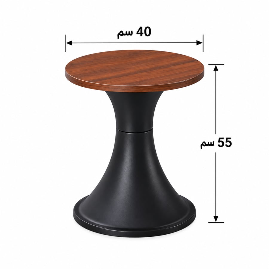 طقم شاي خشب ميلامين SHS-033 BROWN 1+6