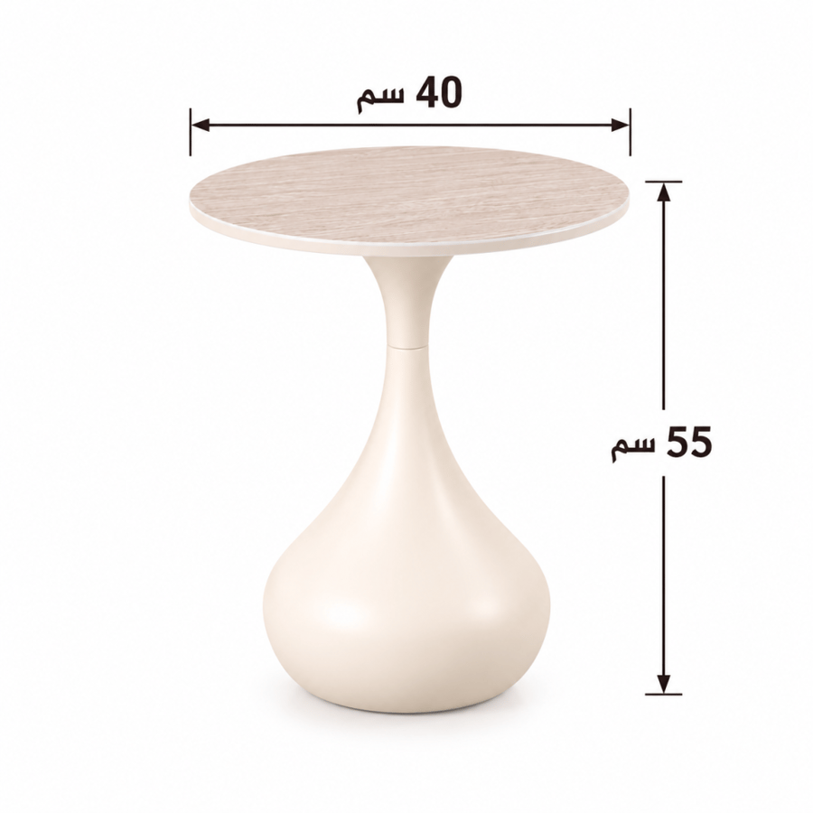 طقم شاي سيراميك SHS-036 BEIGE 1+6