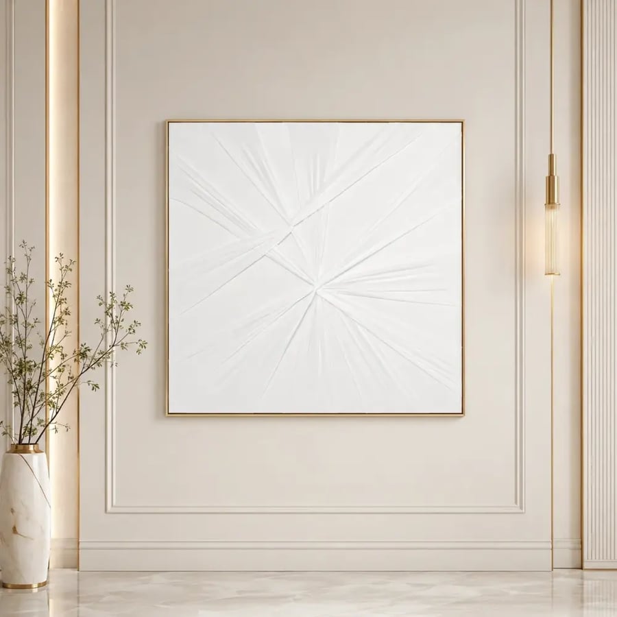 لوحات جدارية اطار ذهبي 100*100 SHW-420