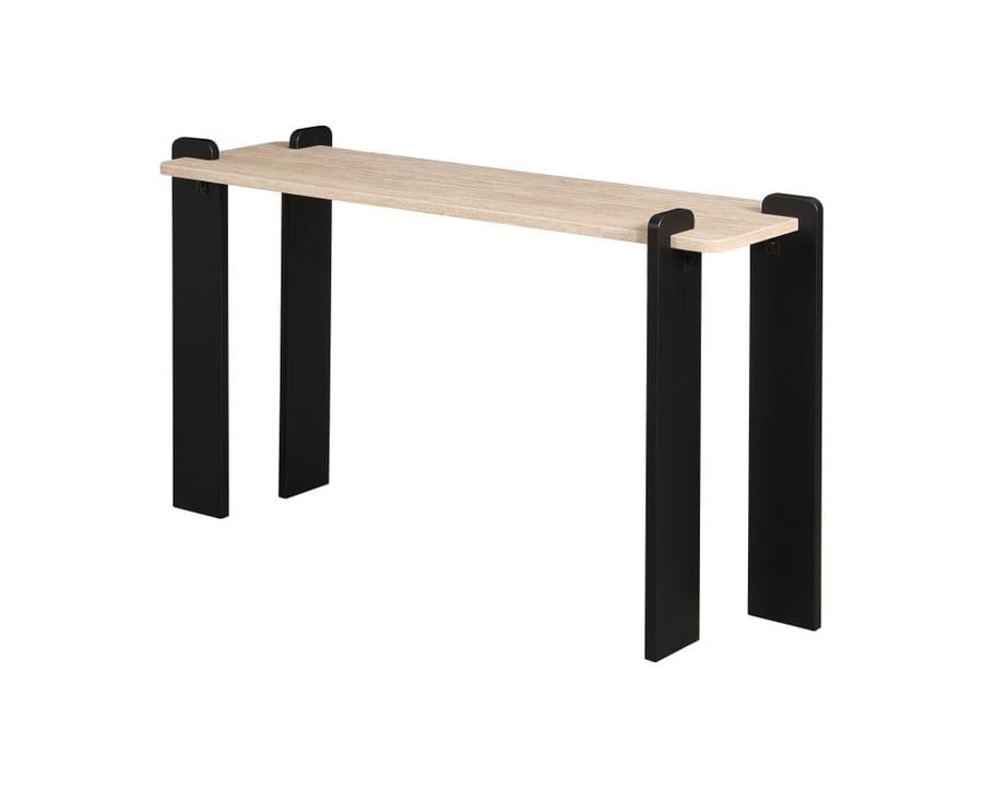 YG-008 BEIGE BLACK طاولة كونسول مقاس 140 سم