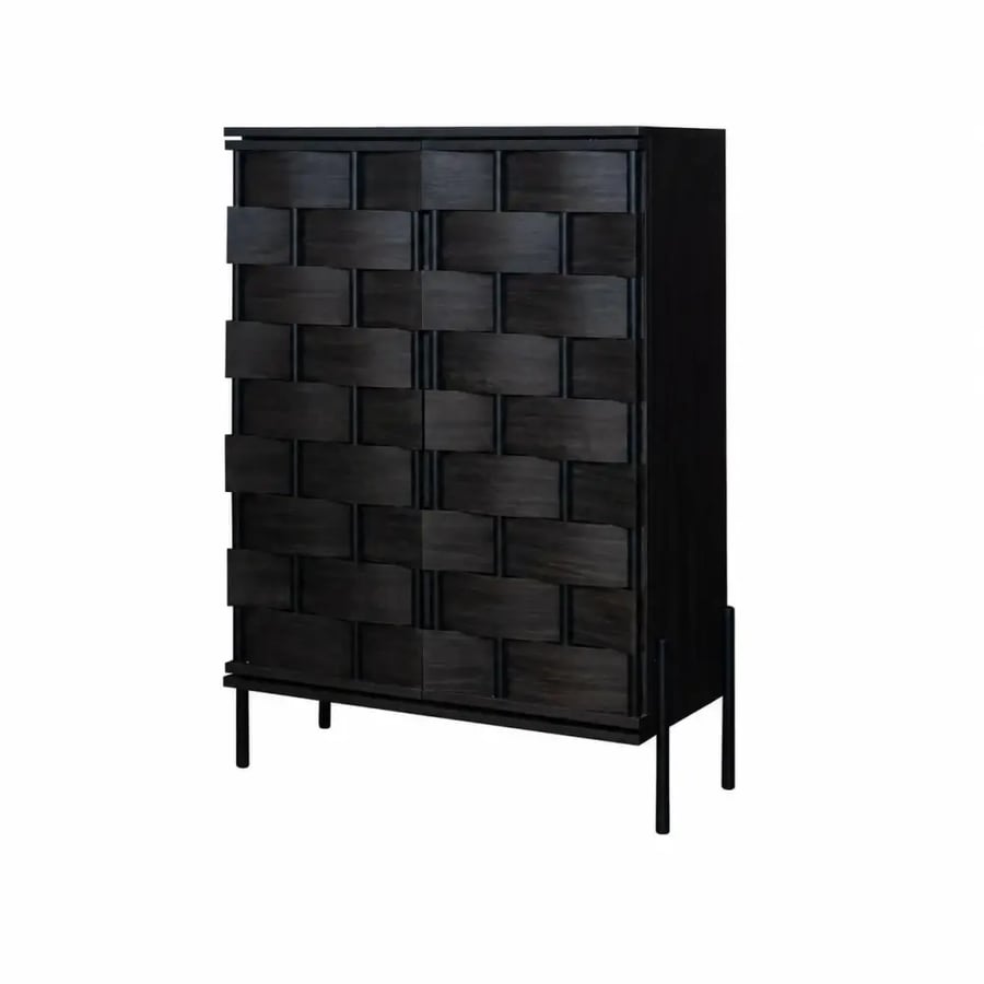 دولاب جزمه ماليزي 2باب SC301 WALNUT