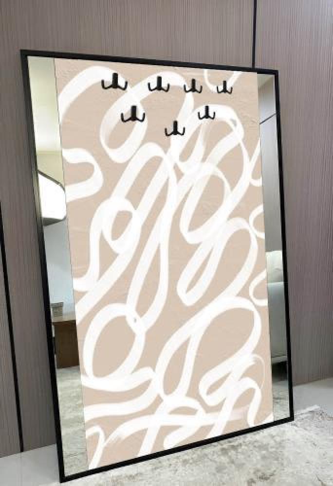 علاقة عبايات مع مرايا جانبية – تصميم فني عصري