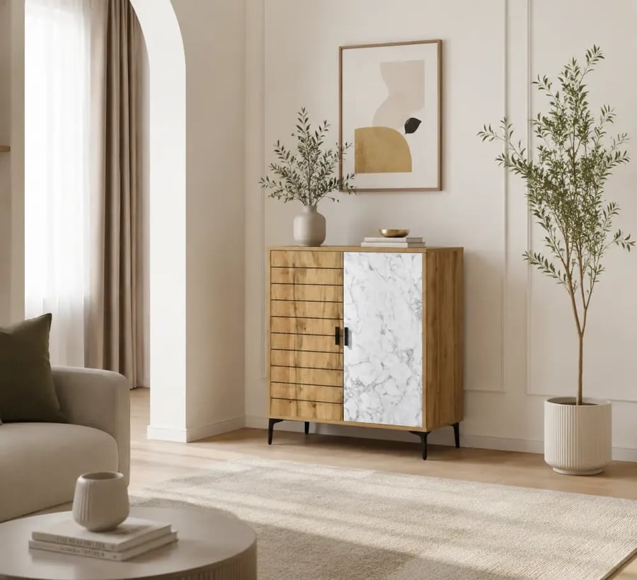دولاب جزمه ماليزي 80 سم SC-401 W.M.WHITE