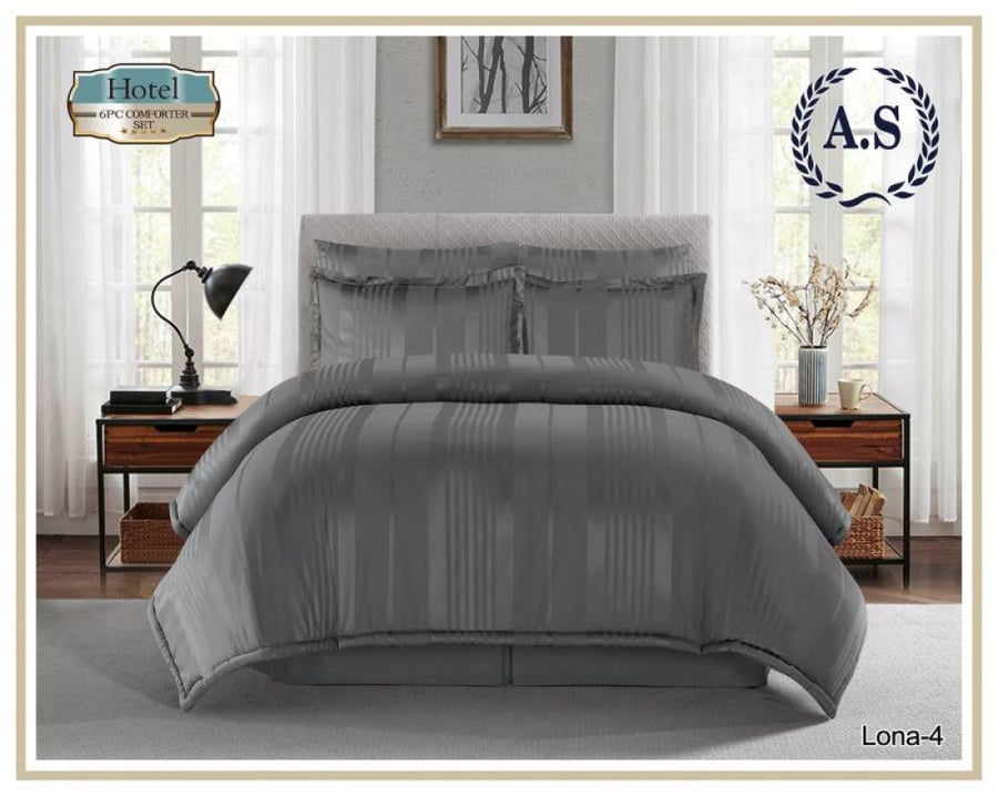Hotel bedspread set, 4 pieces, نفرونص