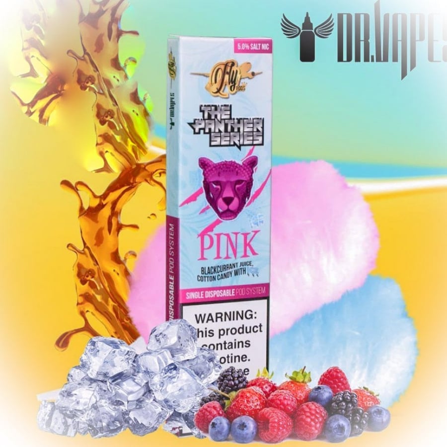 سحبة سيجارة بينك بانثر ايس - SINGLE DISPOSABLE POD SYSTEM PINK ICE
