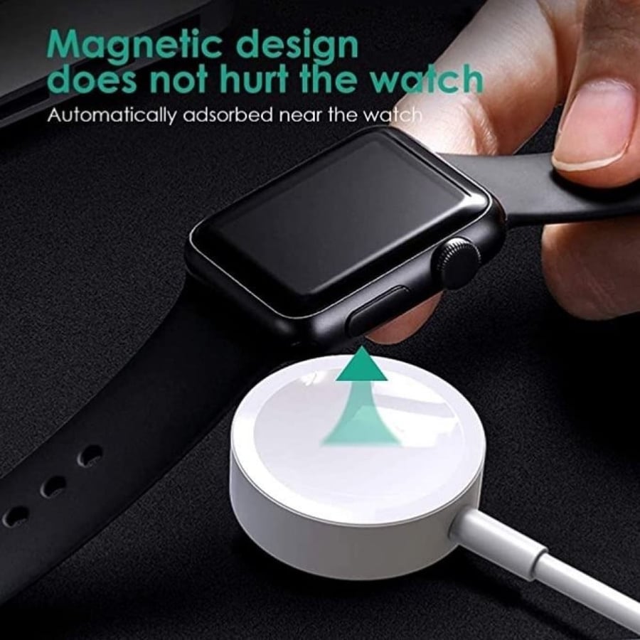 Apple cable charger watch magnetic 1 meter, white
